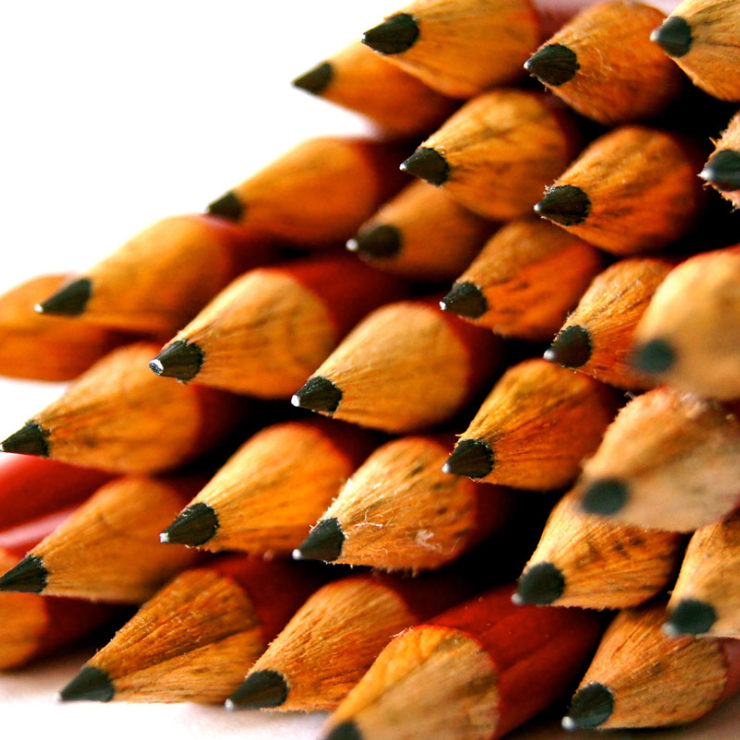 Stack of pencils