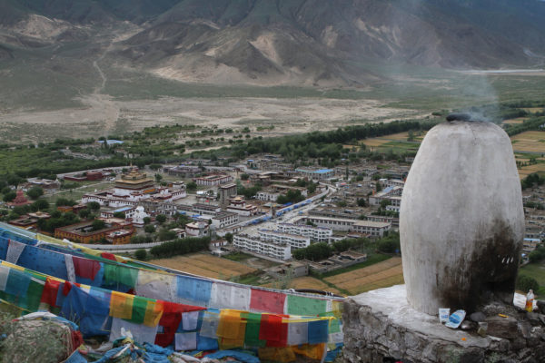 View Of A Buddhist Monastery