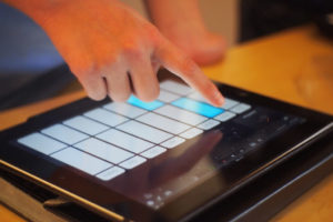 Photo of child playing with tablet by Brad Flicklinger via Flickr