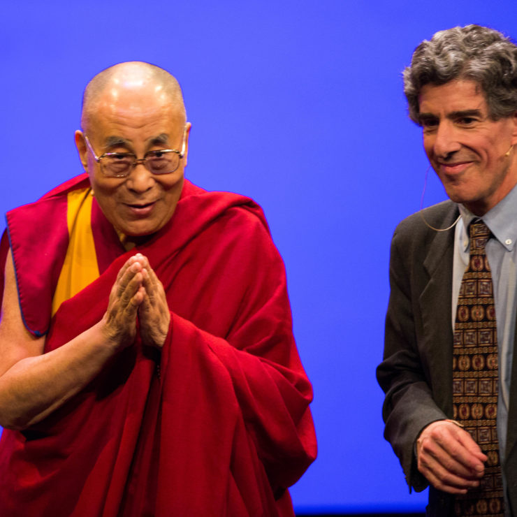 His Holiness The Dalai Lama And Richard Davidson At A Past Event