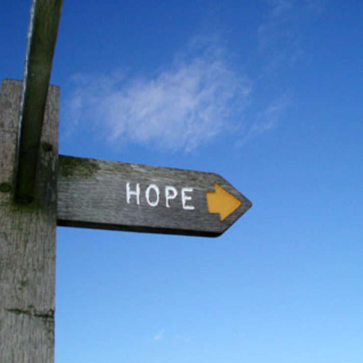 Photo of sign pointing with words "hope" by Pol Sifter via Flickr