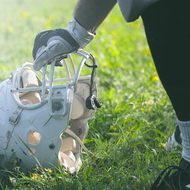 Football Player Field Web