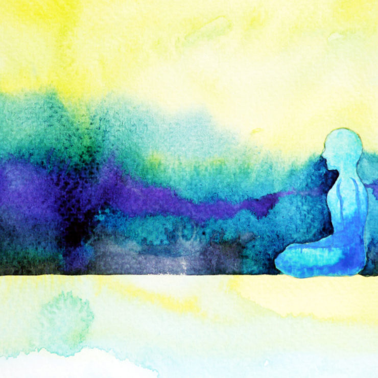 Meditation Water Color Web