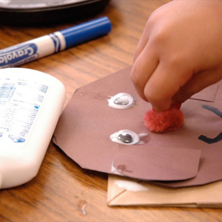 Photo of preschool children doing crafts by Barnaby Wasson via Flickr