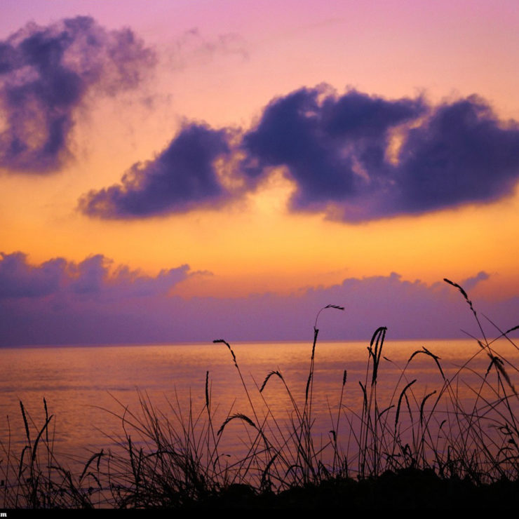 Picture of a sunset above water by Moyan Brenn via Flickr